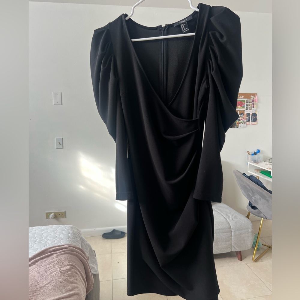Forever 21 Black Mini Dress